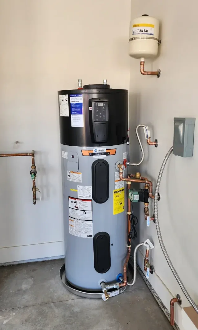 hot water tank installation prescott