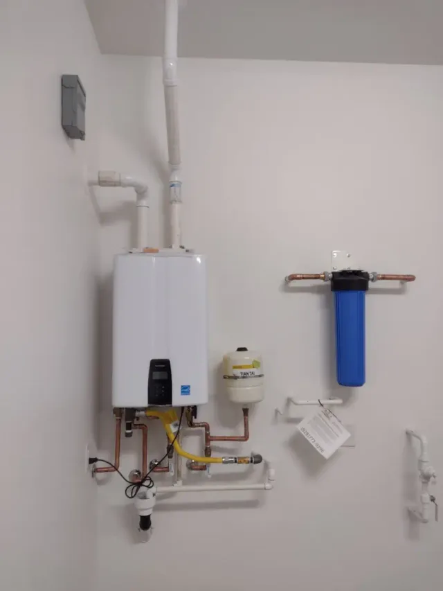 tankless water heater softener
